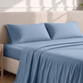 thumbnail image 3 of Bare Home Pillowcase Set - Premium 1800 Collection - Double Brushed - Ultra Soft - Standard Size, Coronet Blue, 2 Count, 3 of 8