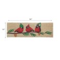 thumbnail image 3 of Maison Concepts Floormat Coir Door Mat Triple Cardinal On Branch 10"X30" - 10 L x 30 W, 3 of 3