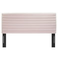 thumbnail image 2 of Modway Tranquil Performance Velvet Full/Queen Headboard in Pink, 2 of 6