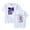 White, variant on Dei V Los Flavorz USA Tour 2025 Merch T-Shirt Women Men Crewneck Casual Short Sleeve Tee