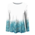 thumbnail image 5 of Blusa con cuello redondo y manga larga suelta a la moda para mujer Fridja bvmnju2213, 5 of 5