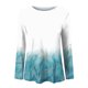 thumbnail image 4 of Tops de Otoño Para Mujer, Camisas de Manga Larga, Cuello Redondo, Estampado Floral, Túnica Holgada Odeerbi ODB178815, 4 of 5