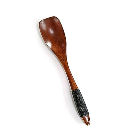 

Wooden Spoon Bamboo Kitchen Cooking Utensil Tool Soup Teaspoon Catering