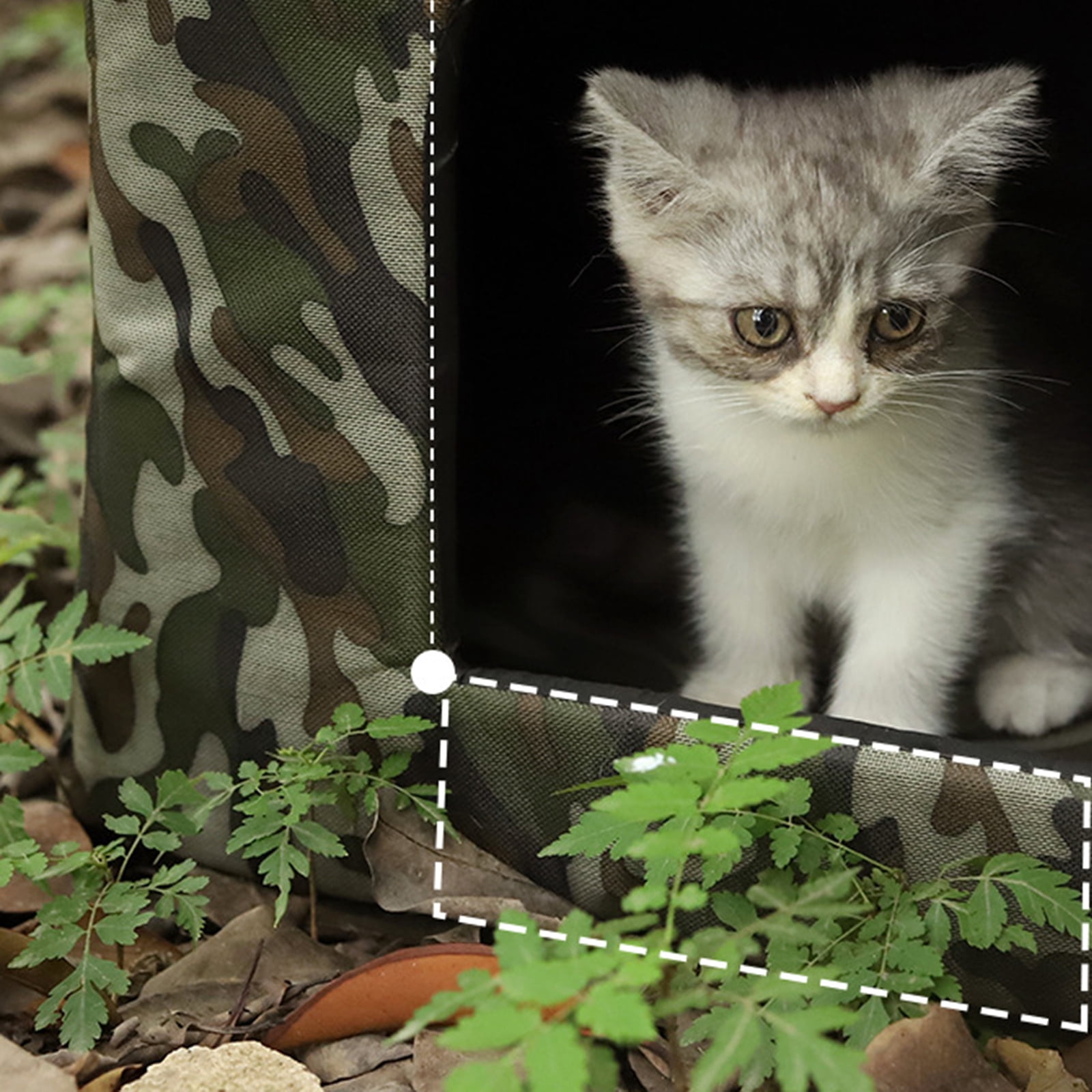 Pet Tent Bed for Cats/dogs Cat House Rainproof Waterproof Comfortable Warm Cats Sleeping Tent Cave Dogs Kennels Outdoor , Medium