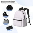 thumbnail image 4 of Daiia Kawaii Cat Paw School Backpack for Men Women, Unisex Large Waterproof Bookbag Schoolbag Casual Daypack for High School/College/Teens/Travel/Work Black, 4 of 8