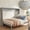 Gray, variant on Mintazer Farmhouse Full Murphy Wall Bed with Barn Door & Charge Station, Folding Cabinet Bed for Home Office, Gray