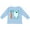 AE-Light Blue, variant on Inktastic I'm Four- shark fourth birthday Boys or Girls Long Sleeve Toddler T-Shirt