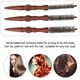 thumbnail image 4 of Peine Redondo Para Cabello Fino, Crea Rizos, Mini Peines Para El Cabello, Peinado, 3 Piezas Para Cabello Seco Y Húmedo, 4 of 7