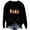 Black, variant on XMMSWDLA Thanksgiving Long Sleeve Shirts for Women St Patrick's Day Casual Crew Neck Loose Sweatshirts Gnome Pumpkin Graphic Pullover