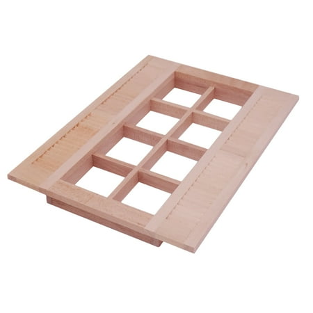 

1pc Doll House Shutter Mold DIY Mini Wood Window Micro-landscape Layout Props