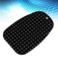thumbnail image 4 of Base de almohadilla de placa de soporte lateral antideslizante para motocicleta compatible con Honda (negra), 4 of 10