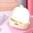 thumbnail image 3 of Xinxinyy Tabletop Cartoon Duck Makeup Mirror Household Storage Basket Clear Cosmetic Mirrors Reflector Tool Cosmetics Accessory White Pink, 3 of 6