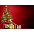 thumbnail image 3 of EREHome Polyester Fabric 7x5ft Christmas Decoration Tree Backdrop Gifts Box Red Abstract Wallpaper Interior Photography Background Kids Children Adults Photo Studio Props, 3 of 3