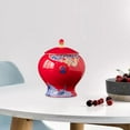 thumbnail image 3 of Tarro de cerámica retro, adorno multiusos para decoración del hogar, tarros de porcelana tradicionales Rojo, 3 of 9