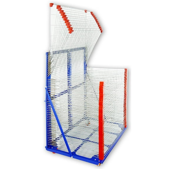 50 Layers Screen Printing Movable Drying Rack Movable Silk Screen Frame Art Drying Shelf Steel Pate Assembling Type