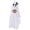 Without Light, variant on Halloween Animatronics Hanging Ghost Pendant 35 Inches Lighted White Fabric Spooky Halloween Tree Decor for Indoor Party Without Light