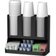 thumbnail image 1 of Organizador de almacenamiento Mind Reader para condimentos de café 6 compartimentos color negro, 1 of 3