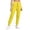 Yellow*, variant on RUTAYY Women's Jogger Pants Solid Color Side Pockets Drawstring Casual Sport Sweatpants Green