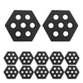 thumbnail image 3 of 12 Pieces Hexagon Surfboard Traction Pads for Surf Boards Funboard Longboard Gray, 3 of 9