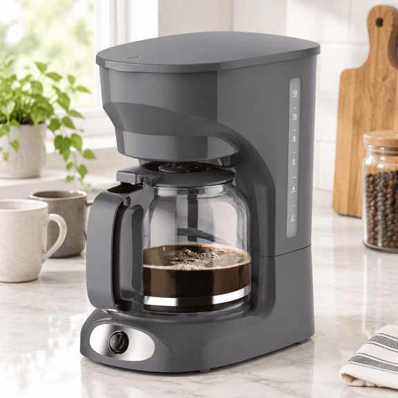 Mueller Home 12-cup Drip Coffee Maker Gray