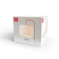thumbnail image 3 of 58" Brass Floor Lamp with White Linen Shade, On/Off Rotary Switch on Socket, Home Office Accessories<br>, 3 of 7