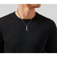 thumbnail image 2 of Collier Long Acier Inoxydable Pendentif Barre Homme, 2 of 5