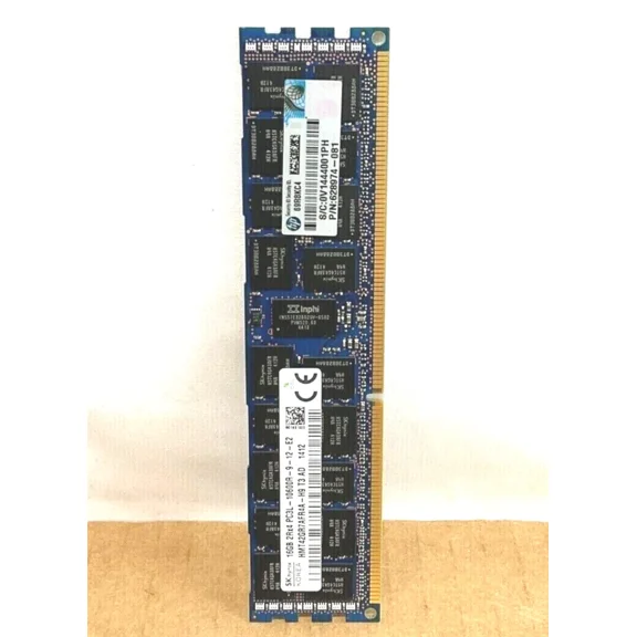 YANI- Hpe 627812-B21 Smartmemory 16Gb Ddr3 Sdram Memory Module