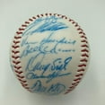 thumbnail image 5 of Vintage 1986 New York Mets World Series Champs Team Signed Baseball JSA COA, 5 of 11
