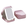 thumbnail image 1 of LED Three-Color Adjustable Makeup Mirror, Travel Makeup Bag, Portable Vanity Mirror with Storage, 1 of 7