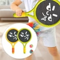 thumbnail image 1 of Juego de 2 raquetas y pelotas saltarinas para actividades familiares, juguete interactivo para padres e hijos, para parque, niños, adultos, cancha,, 1 of 8