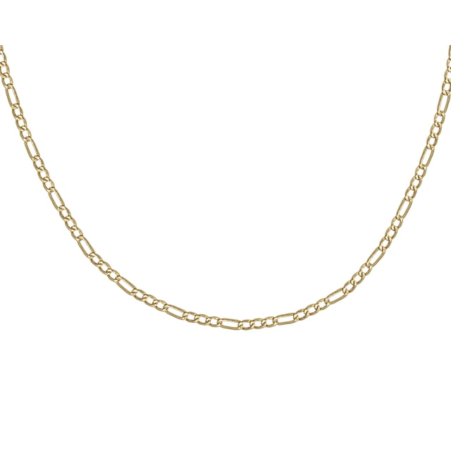 Cadena Tejido 3x1 060 45cm Amarilla Oro 10K Horoz V12 W929
