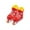 C, variant on Mini Alloy Finger Ice Skates Scooter Toy Set Alloy Material Finger Coordination Training for Kids Party Favors
