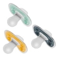 thumbnail image 4 of Dr. Brown's Advantage One-Piece Silicone Baby Pacifier, Fully Symmetrical Soother, Blue, 6-18m, BPA Free, 3 pack, 4 of 9