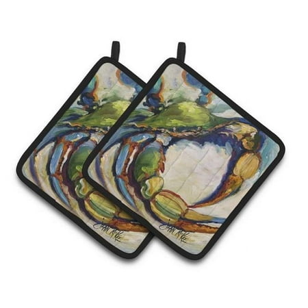 

No. 21 Crab Pair of Pot Holders