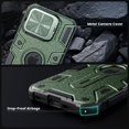 thumbnail image 4 of Funda Nillkin para iPhone 16 Pro Max de 6.9 pulgadas con soporte magnético, color verde, 4 of 7