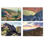 Assorted Desert Postcards - 4 x 6 Western Desert Postcards - 40 Desert Cactus Postcards - 17037