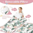 thumbnail image 3 of Pioneer Flower Floral Print Pattern Toddler Nap Mats for Kids Preschool,Sleeping Mat Bag or Kids,Toddler Sleeping Bag,Toddler Nap Mat or Daycare, 3 of 6