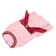 thumbnail image 4 of Vestido de perro suave y lindo con cierre de gancho y bucle, vestido de princesa para cachorro con lazo para fotografía de playa de verano, rosa S, 4 of 5