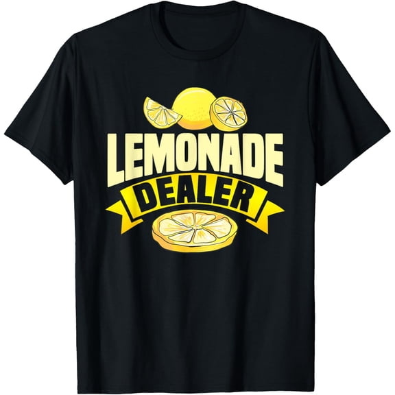 Lemonade Dealer Lemon Stand Juice Store Staff Sweet T-Shirt