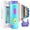 Light Blue, variant on Elemental Iconic Kids Water Bottle with Straw Lid & Stress Reliever Pop It Handle - Leak-Proof When Closed - Triple Insulated Stainless Steel Reusable Thermos Water Bottle - 14oz - Lilac Tie Dye