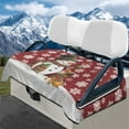 thumbnail image 2 of HUIACONG Snowman Christmas Golf Cart Covers Seat Easy to Install and Clean Universal Seat Covers for Golf Cart Comfortable Breathable Compatible with EZGO Yamaha Club Cars, 2 of 7