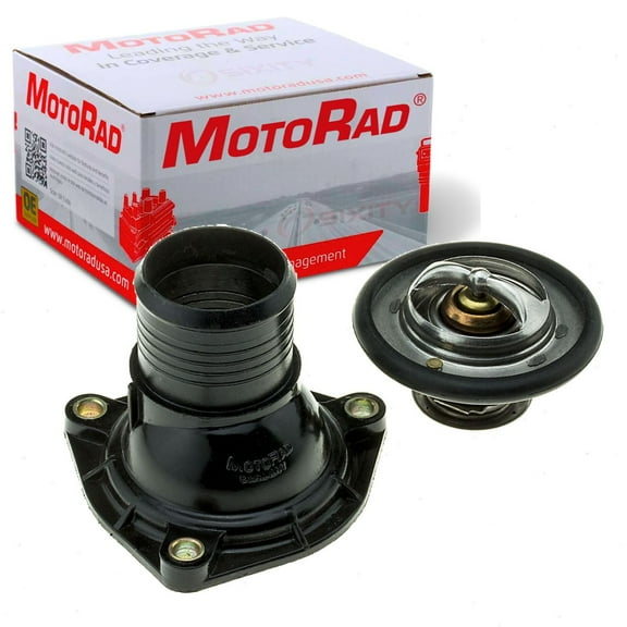 MotoRad 473-185 Engine Coolant Thermostat for Cooling Housing Belts