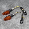 thumbnail image 4 of Motorcycle Signal Lamp 2PCS Motorcycle 14LEDs Turn Signal Light Steering Lamp Indicator Accessory Fits For, 4 of 8
