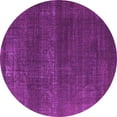 thumbnail image 1 of Ahgly Company Indoor Round Oriental Pink Industrial Area Rugs, 4' Round, 1 of 4