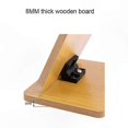 thumbnail image 5 of Rectangular Wooden Makeup Mirror with Adjustable Stand and Folding Design Cosmetic Table Mirror for Home Use, 5 of 5