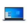 Lenovo IdeaPad 3 15" Laptop, AMD Ryzen 5 3500U Quad-Core Processor, 8GB Memory, 256GB Solid State Drive, Windows 10, Abyss Blue, 81W1009DUS (Google Classroom Compatible)