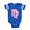Royal Blue, variant on CafePress - Pink Zodiac Virgo - Cute Infant Baby Football Bodysuit