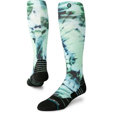 Stance Micro Dye Snow Socks Teal in size US 9 - 13