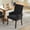 Black, variant on Unbranded Adult Chenille Dining Side Chairs, Green