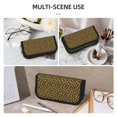 thumbnail image 5 of Fotbe Yellow Floral1 Pattern Pencil Case,Canvas Pen Case, Multi- Slot Pencil Pouch, Portable Pencil Bag, Pen Case for& Office, Makeup Bag ,Zipper Pouch, 5 of 6